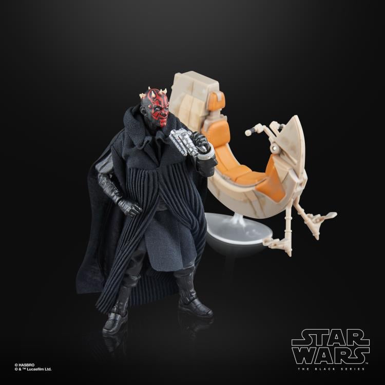 Star Wars: The Black Series Darth Maul & Sith Speeder Exclusive Action Figure & Vehicle Set (The Phantom Menace) Gallery Image 13
