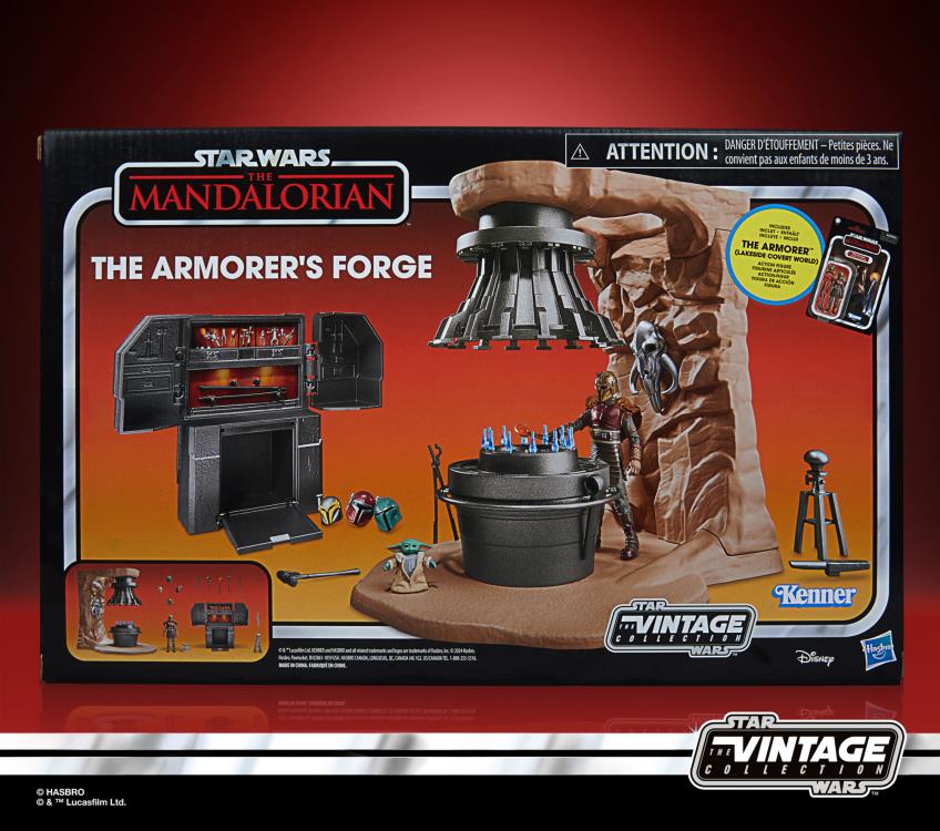 Star Wars: The Vintage Collection The Armorer's Forge Exclusive Playset (The Mandalorian) Gallery Image 16