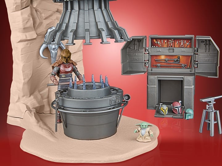 Star Wars: The Vintage Collection The Armorer's Forge Exclusive Playset (The Mandalorian) Gallery Image 1