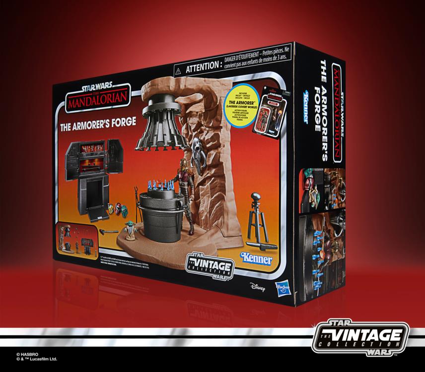 Star Wars: The Vintage Collection The Armorer's Forge Exclusive Playset (The Mandalorian) Gallery Image 17