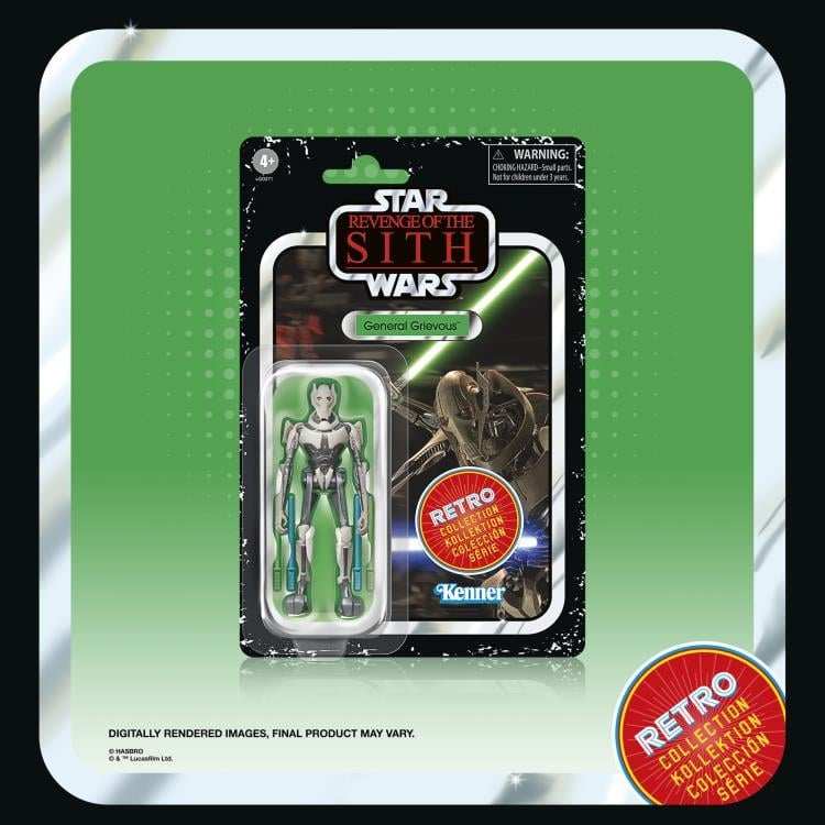 Star Wars Retro Collection Attack of the Clones and Revenge of the Sith Exclusive Action Figure Multipack Gallery Image 23