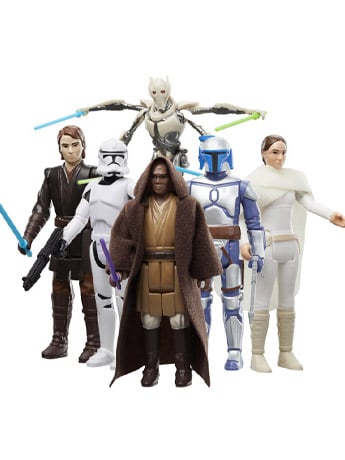 Star Wars Retro Collection Attack of the Clones and Revenge of the