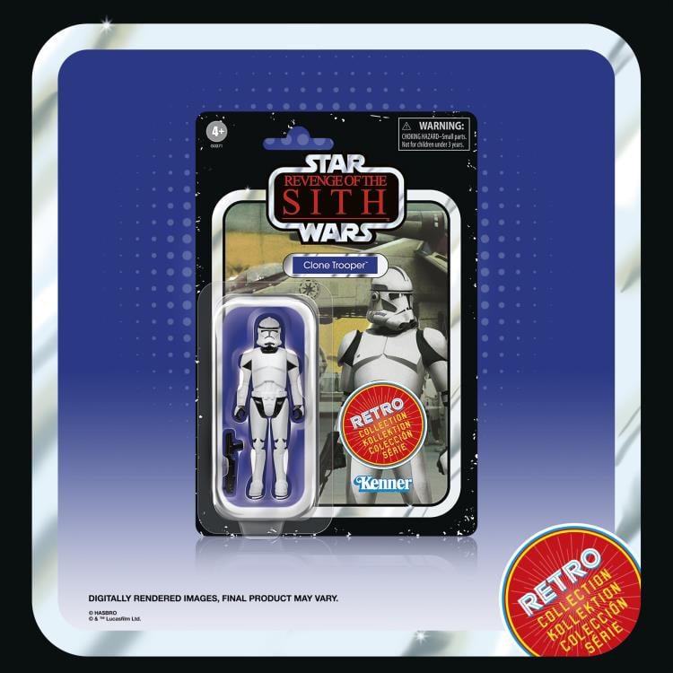 Star Wars Retro Collection Attack of the Clones and Revenge of the Sith Exclusive Action Figure Multipack Gallery Image 27