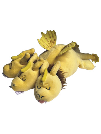 Godzilla Sleepy King Ghidorah 12" Plush Gallery Image 2