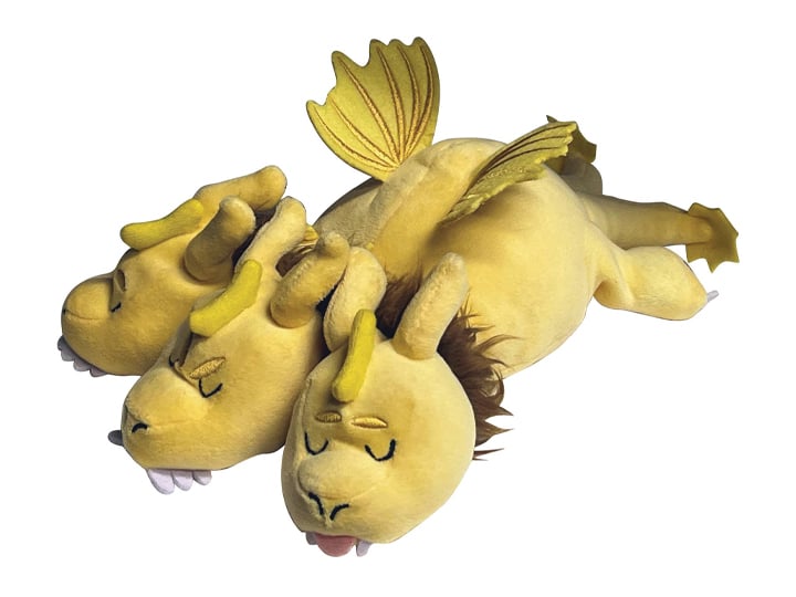 Godzilla Sleepy King Ghidorah 12" Plush Gallery Image 1