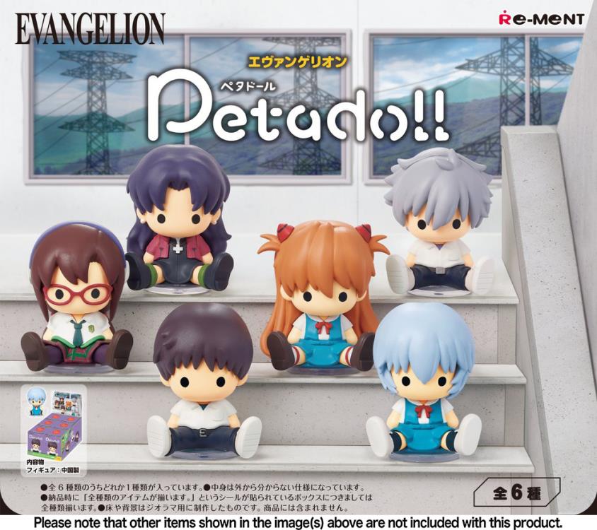 Rebuild of Evangelion Petadoll Boxed Set of 6 Figures