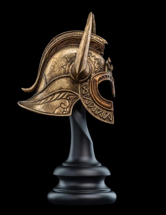 The Lord of the Rings: The War of the Rohirrim Helm of King Helm Limited Edition Miniature Replica Gallery Image 4