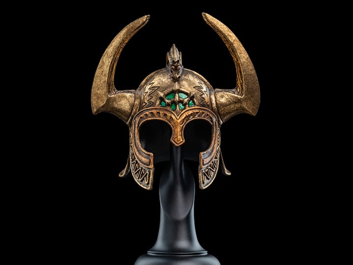 The Lord of the Rings: The War of the Rohirrim Helm of King Helm Limited Edition Miniature Replica Gallery Image 1