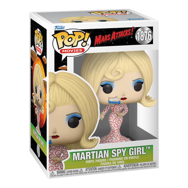 Mars Attacks Pop! Movies #1876 Martian Spy Girl Gallery Image 3