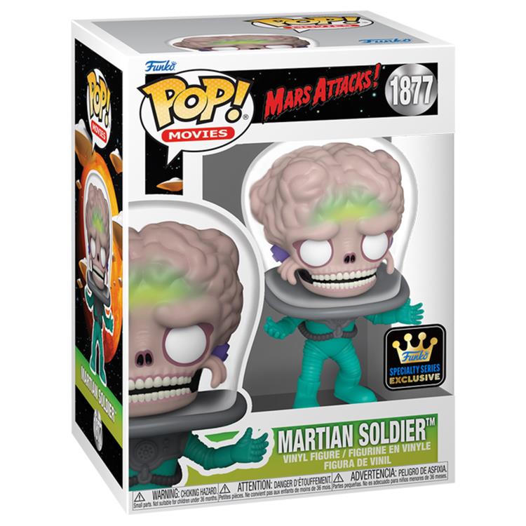 Mars Attacks Pop! Movies #1877 Specialty Series Martian Soldier Gallery Image 3