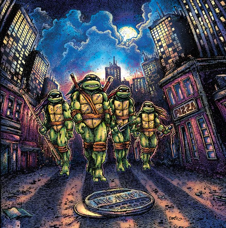 Teenage Mutant Ninja Turtles (1990) Original Motion Picture Score Deluxe Vinyl 2XLP Gallery Image 3