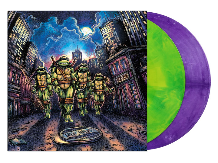 Teenage Mutant Ninja Turtles (1990) Original Motion Picture Score Deluxe Vinyl 2XLP Gallery Image 1