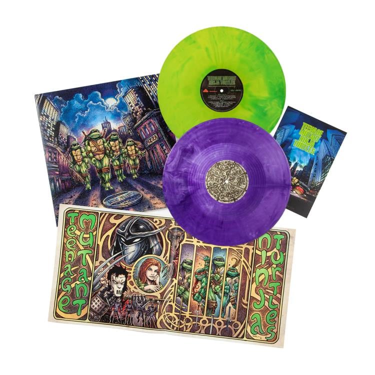 Teenage Mutant Ninja Turtles (1990) Original Motion Picture Score Deluxe Vinyl 2XLP Gallery Image 4
