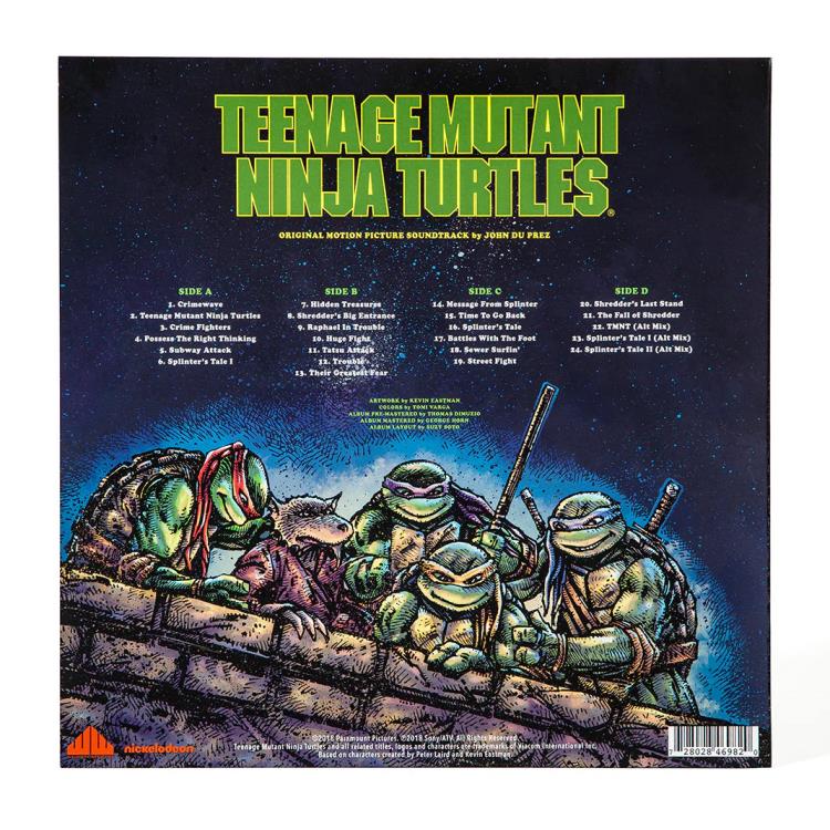 Teenage Mutant Ninja Turtles (1990) Original Motion Picture Score Deluxe Vinyl 2XLP Gallery Image 8