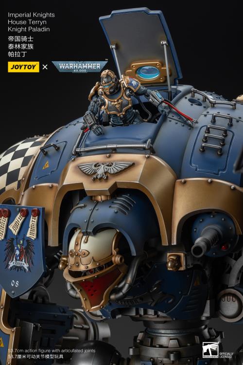 Warhammer 40K Imperial Knights House Terryn Knight Paladin 1/18 Scale Action Figure Gallery Image 13