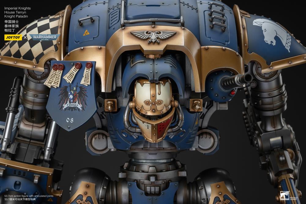 Warhammer 40K Imperial Knights House Terryn Knight Paladin 1/18 Scale Action Figure Gallery Image 17
