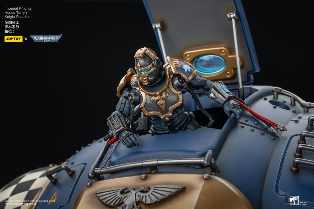 Warhammer 40K Imperial Knights House Terryn Knight Paladin 1/18 Scale Action Figure Gallery Image 14