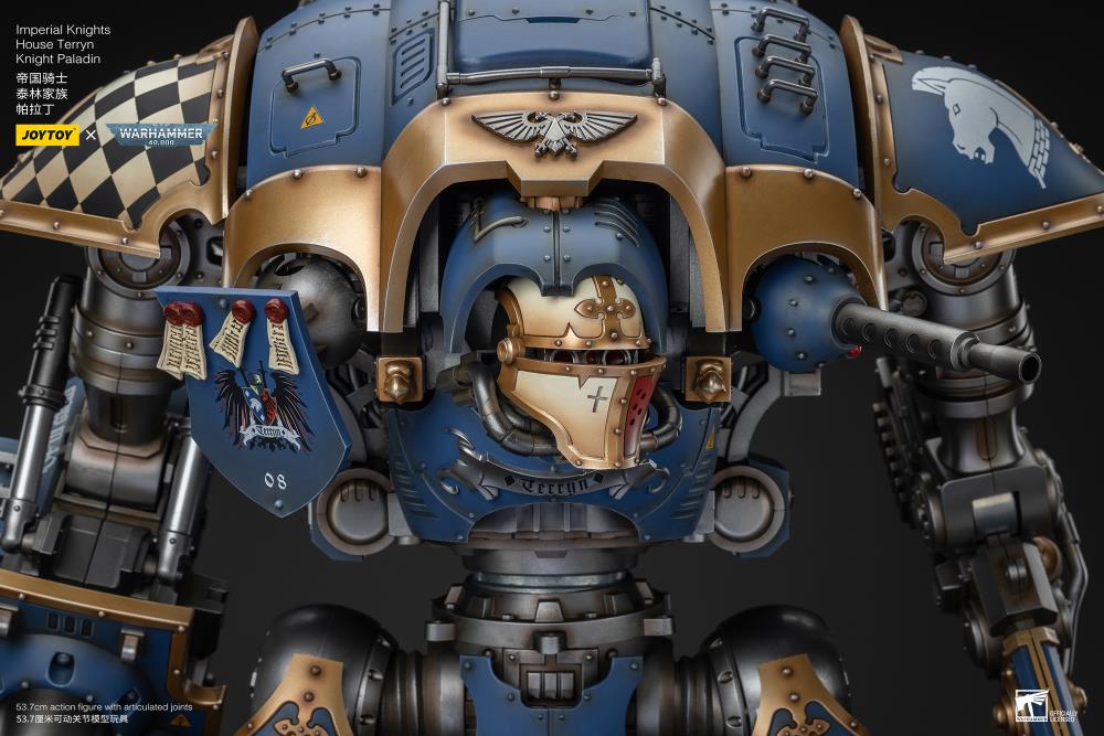 Warhammer 40K Imperial Knights House Terryn Knight Paladin 1/18 Scale Action Figure Gallery Image 18