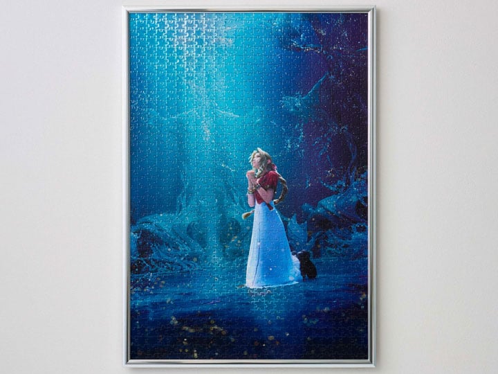 Final Fantasy VII Rebirth Aerith Key Art 1000-Piece Jigsaw Puzzle Gallery Image 1