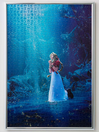 Final Fantasy VII Rebirth Aerith Key Art 1000-Piece Jigsaw Puzzle Gallery Image 2