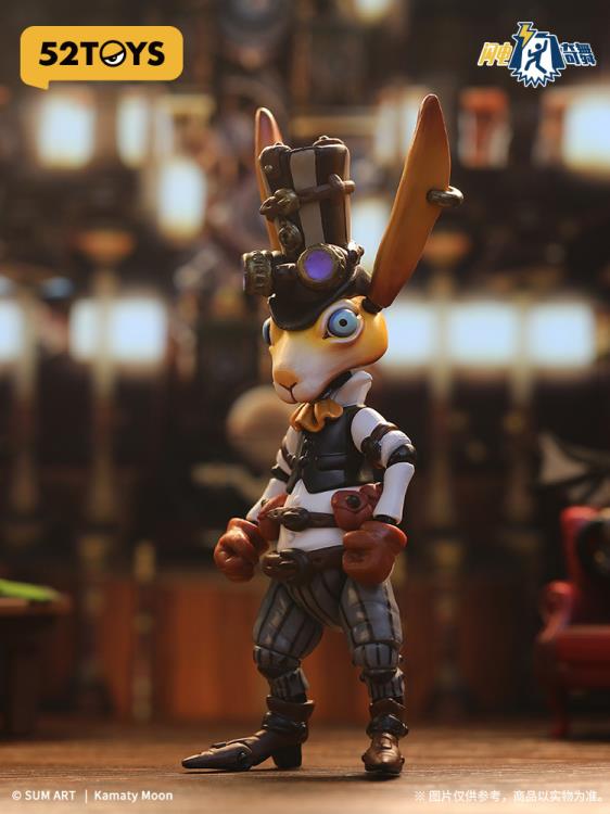 Steampunk Rabbit FigLite 3.75" Action Figure Gallery Image 3