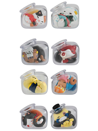 One Piece Mega Cat Project Good Night Nyan Piece Nyaan! (Cats Are Liquid) Box of 8 Random Figures Gallery Image 2