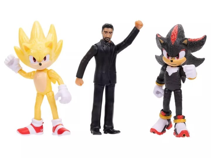 Sonic the Hedgehog 3 Movie Collection 2.5-Inch Scale Figure Wave 2 Multipack Gallery Image 1