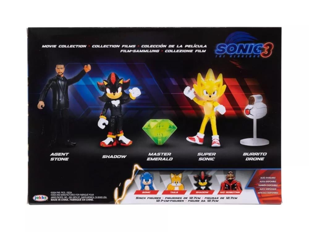 Sonic the Hedgehog 3 Movie Collection 2.5-Inch Scale Figure Wave 2 Multipack Gallery Image 9