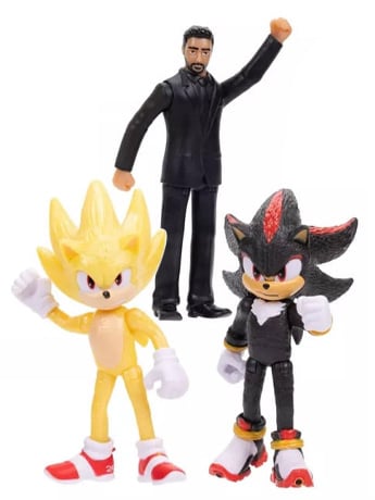 Sonic the Hedgehog 3 Movie Collection 2.5-Inch Scale Figure Wave 2 Multipack Gallery Image 2