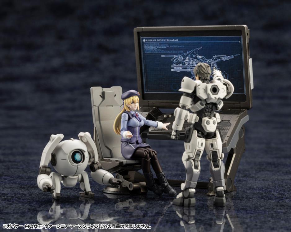 Hexa Gear Governor Queen of White: Virginia Earthcline 1/24 Scale Model Kit Gallery Image 10
