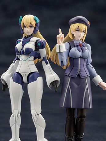 Hexa Gear Governor Queen of White: Virginia Earthcline 1/24 Scale Model Kit Gallery Image 2