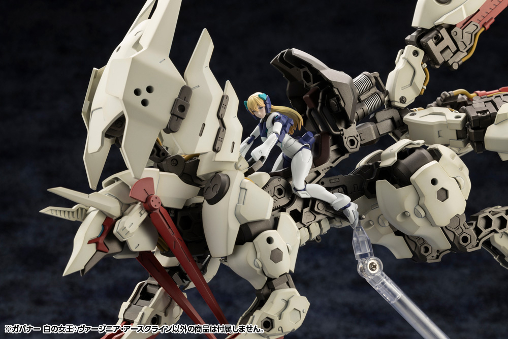 Hexa Gear Governor Queen of White: Virginia Earthcline 1/24 Scale Model Kit Gallery Image 14