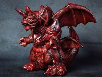 れっどどらごん Godzilla vs. Destoroyah (1995) Destoroyah (Frog Tree Burning Red