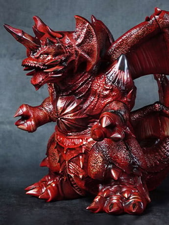 Godzilla vs. Destoroyah (1995) Destoroyah (Frog Tree Burning Red Ver.) Exclusive Figure Gallery Image 2