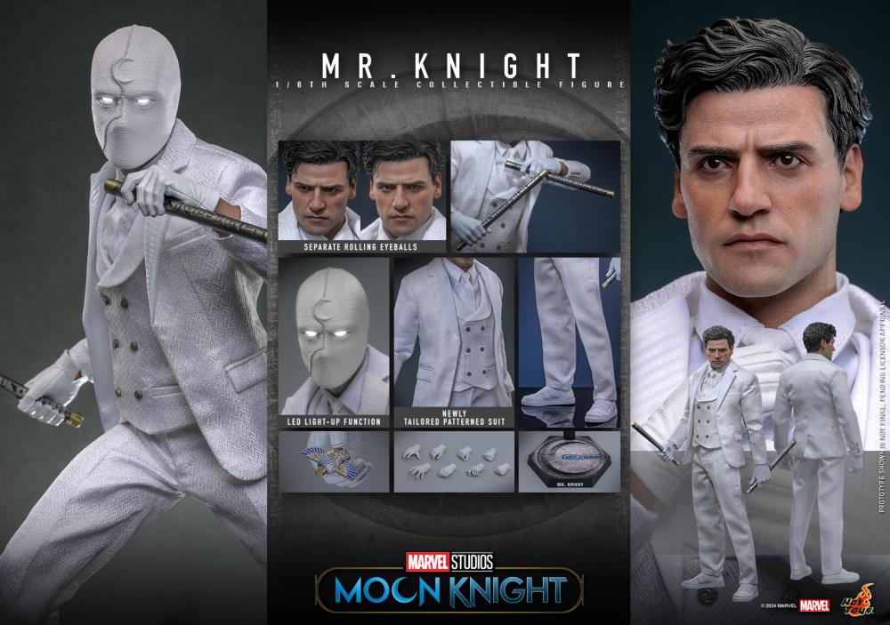 Moon Knight TMS139 Mr. Knight 1/6th Scale Collectible Figure