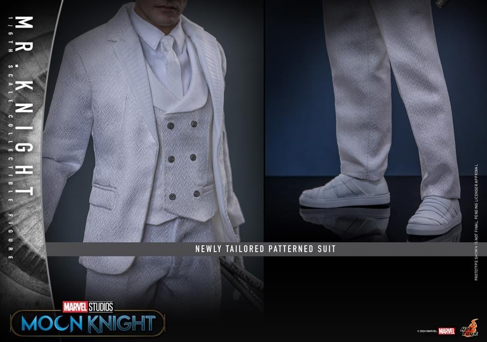 Moon Knight TMS139 Mr. Knight 1/6th Scale Collectible Figure Gallery Image 15