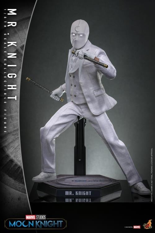 Moon Knight TMS139 Mr. Knight 1/6th Scale Collectible Figure Gallery Image 5