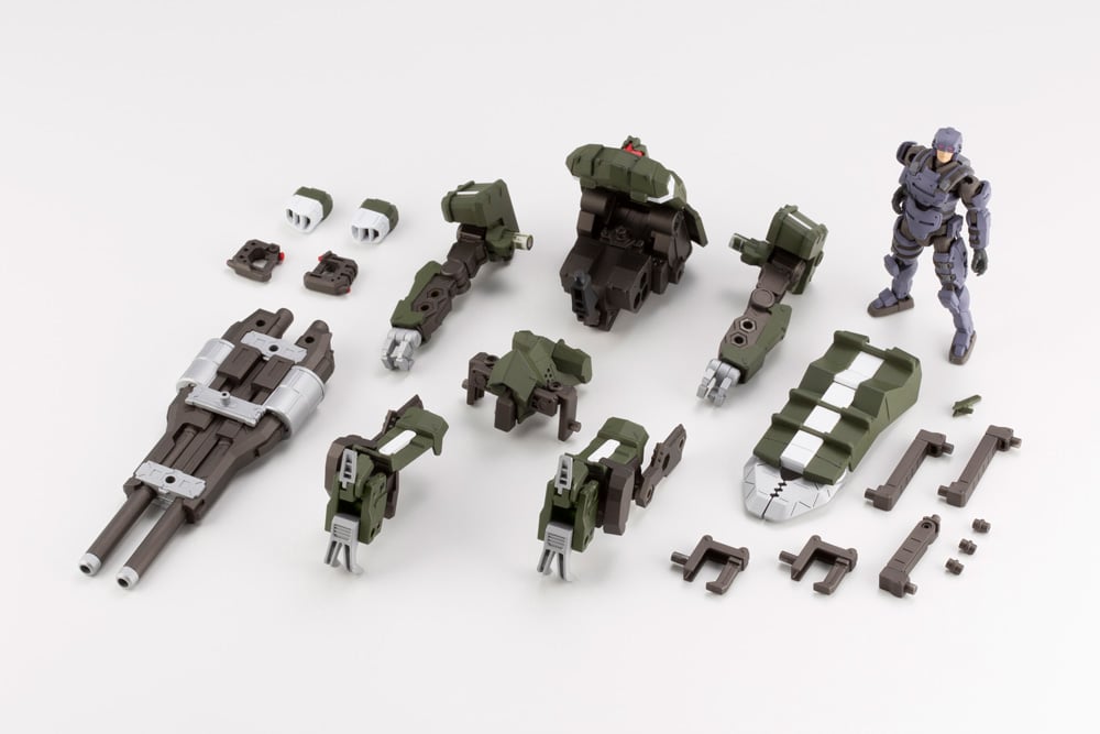 Hexa Gear Definition Armor: Blazeboar 1/24 Scale Model Kit (Reissue) Gallery Image 17