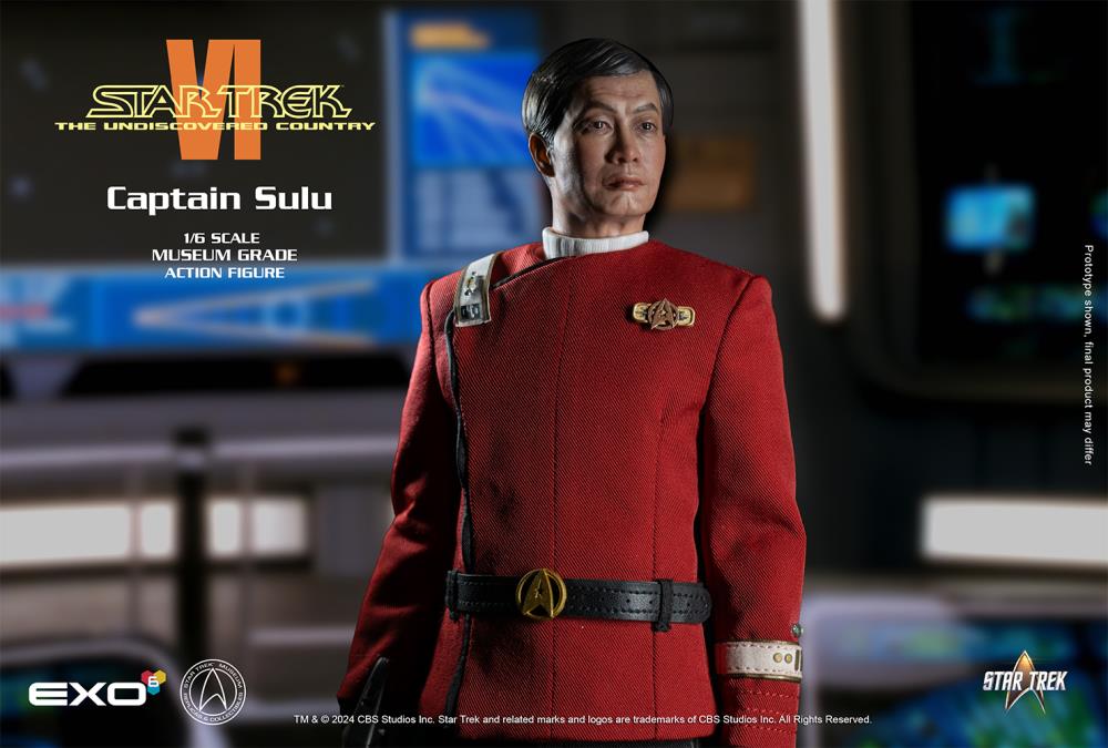 Star Trek VI: The Undiscovered Country Captain Sulu 1/6 Scale Figure Gallery Image 8