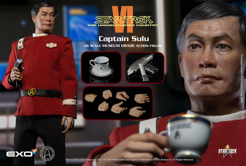 Star Trek VI: The Undiscovered Country Captain Sulu 1/6 Scale Figure Gallery Image 10