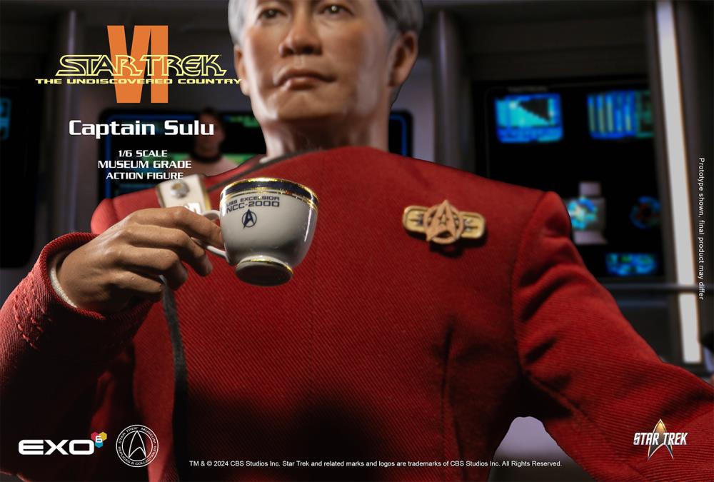 Star Trek VI: The Undiscovered Country Captain Sulu 1/6 Scale Figure Gallery Image 7