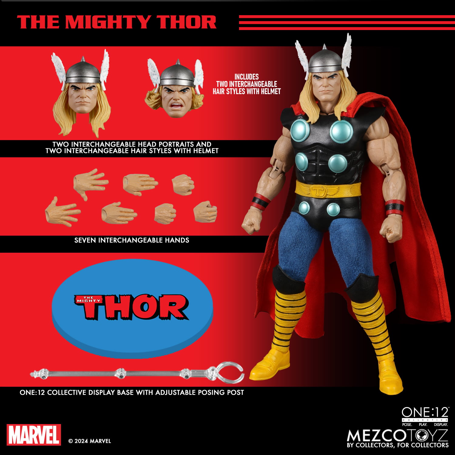 Marvel One:12 Collective The Mighty Thor Action Figure Gallery Image 10