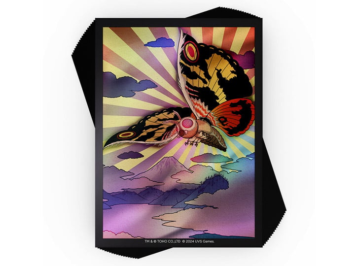 Godzilla UniVersus Card Game Mothra Card Sleeves (100 Count) Godzilla UniVersus Card Game Mothra Card Sleeves (100 Count)