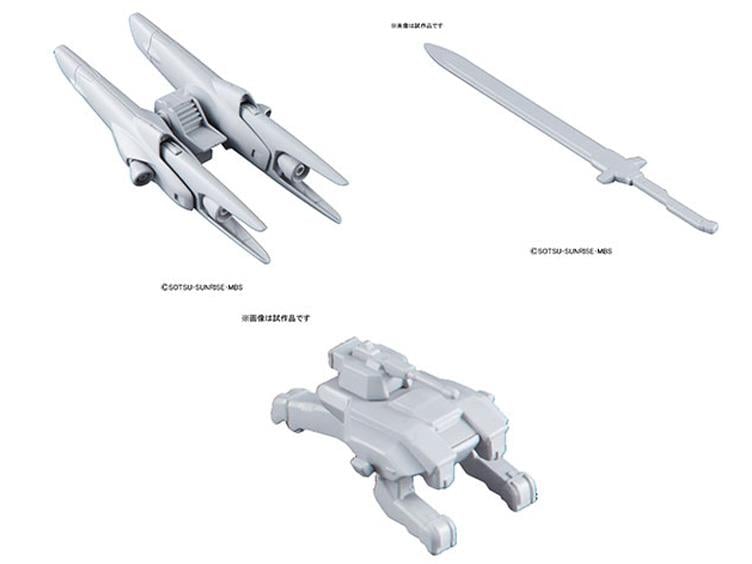 Mobile Suit Gundam: Iron-Blooded Orphans HGI-BA MS Option Set 4 & Mobile Worker 1/144 Scale Set Gallery Image 4