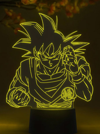 Dragon Ball Super Goku Fight Otaku Lamp Gallery Image 2