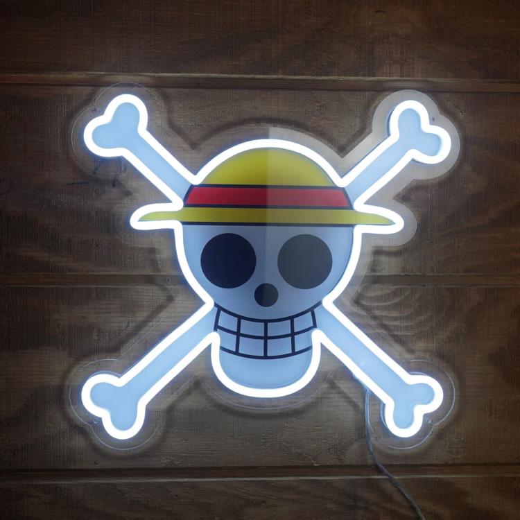 One Piece Straw Hat Jolly Roger Neon Otaku Sign Gallery Image 4