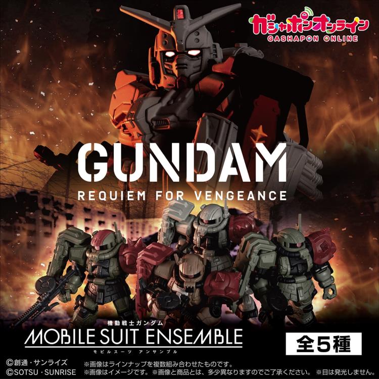 Gundam: Requiem for Vengeance Mobile Suit Ensemble Boxed Set of 5 Figures Gallery Image 3