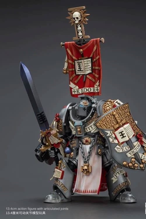 Warhammer 40k Grey Knights Kaldor Draigo 1/18 Scale Action Figure (Reissue) Gallery Image 8