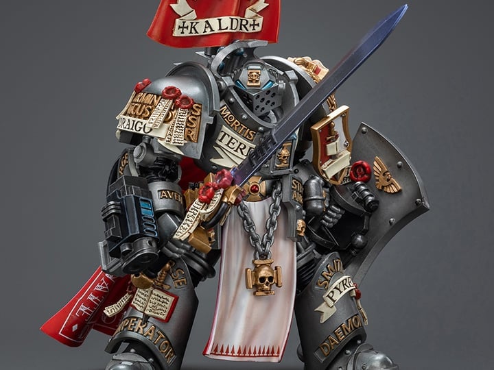 Warhammer 40k Grey Knights Kaldor Draigo 1/18 Scale Action Figure (Reissue) Gallery Image 1