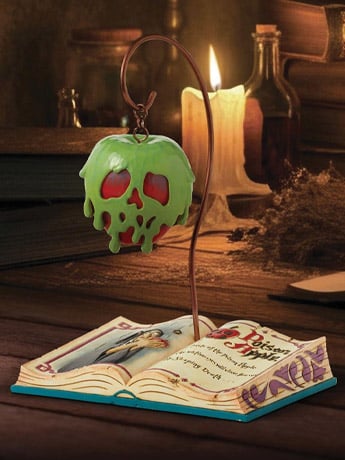 Snow White and the Seven Dwarfs Disney Traditions Poisoned Apple Book Figurine (Jim Shore) Gallery Image 2